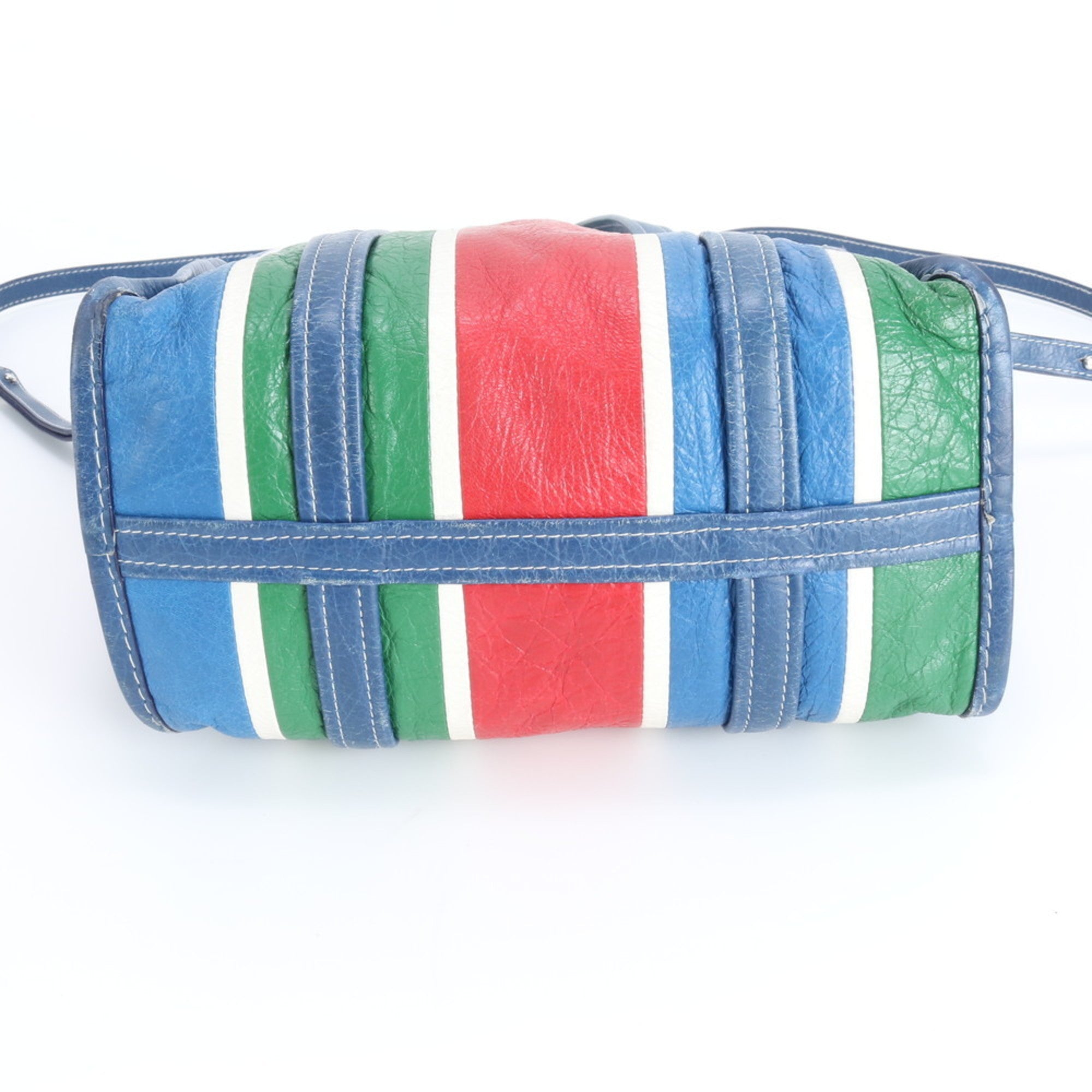 Balenciaga Multi-Color Leather Handbag Tote Bag (Pre-Owned)