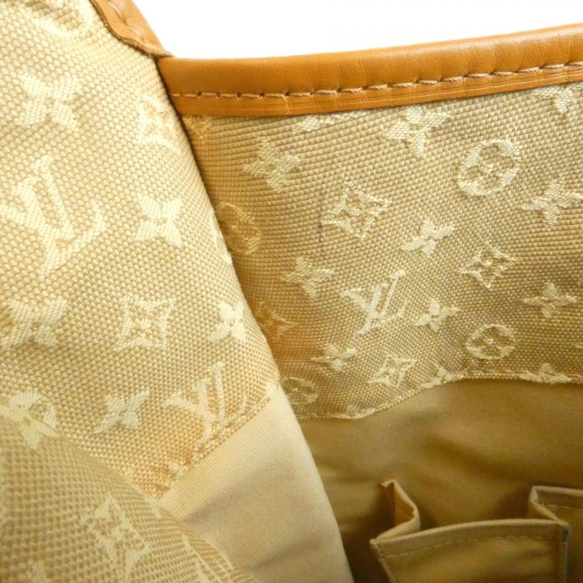 Louis Vuitton Beige Canvas Shoulder Bag (Pre-Owned)