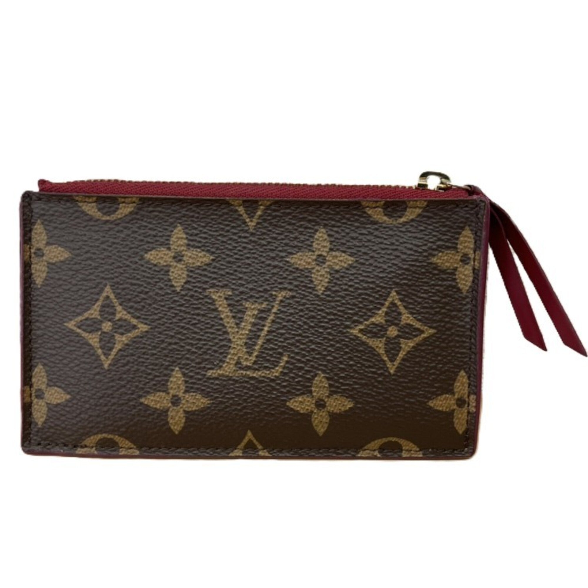 Louis Vuitton Bordeaux Brown Monogram Monogram Coin Purse/Coin Case (Pre-Owned)
