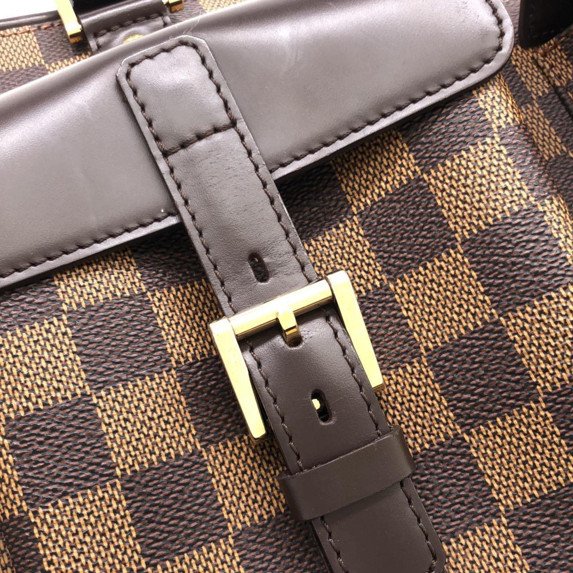 Louis Vuitton Brown Coated Canvas Handbag (Pre-Owned)