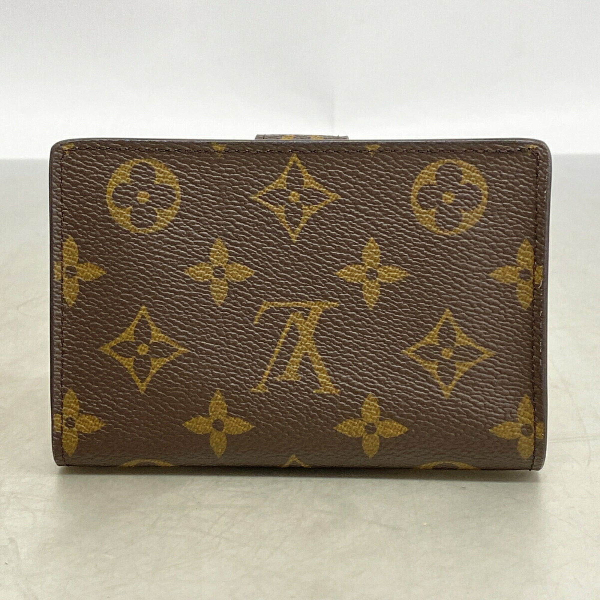 Louis Vuitton Brown Fuchsia Wallet (Bi-Fold) (Pre-Owned)
