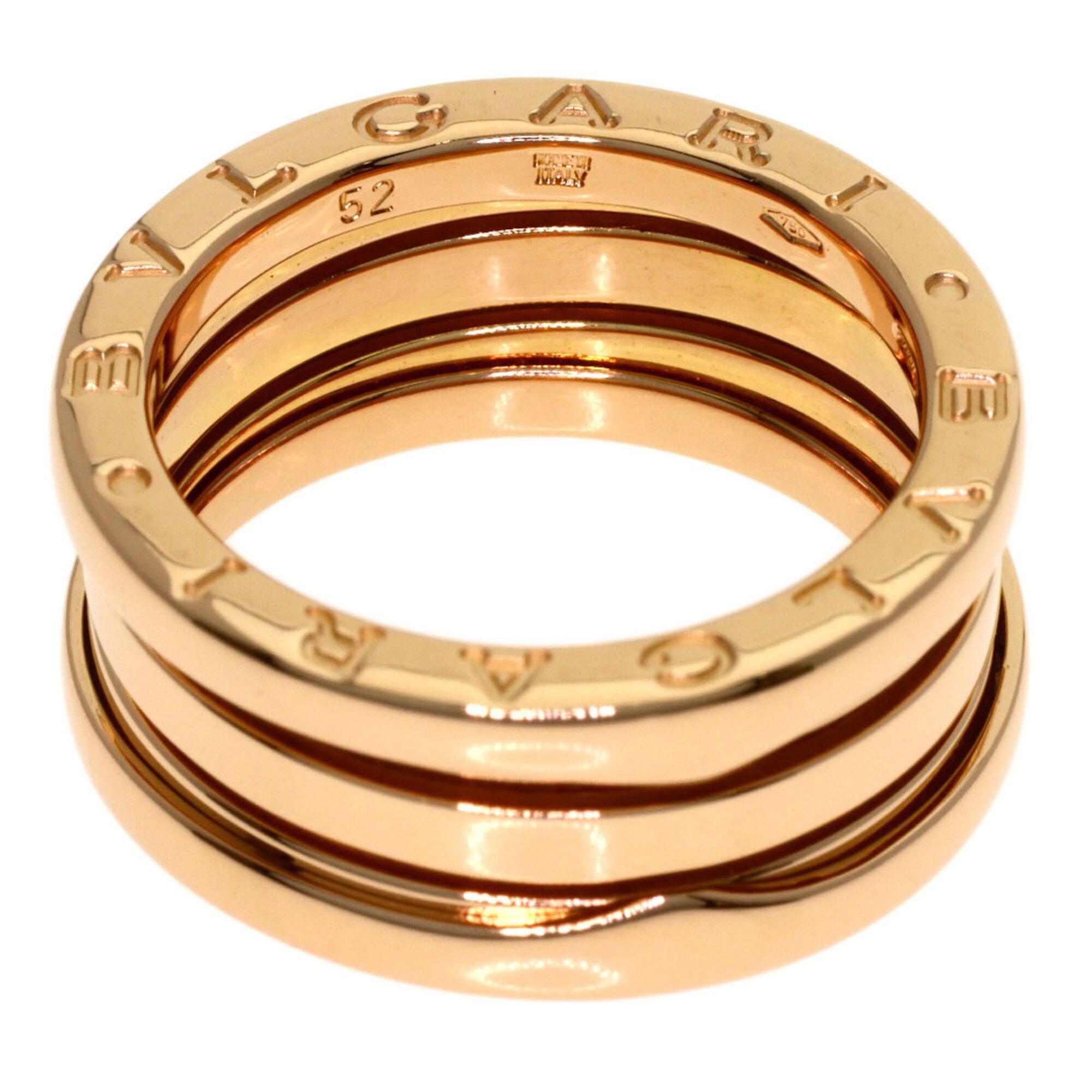Bvlgari Pink Gold (18K) Band Ring (Pre-Owned)