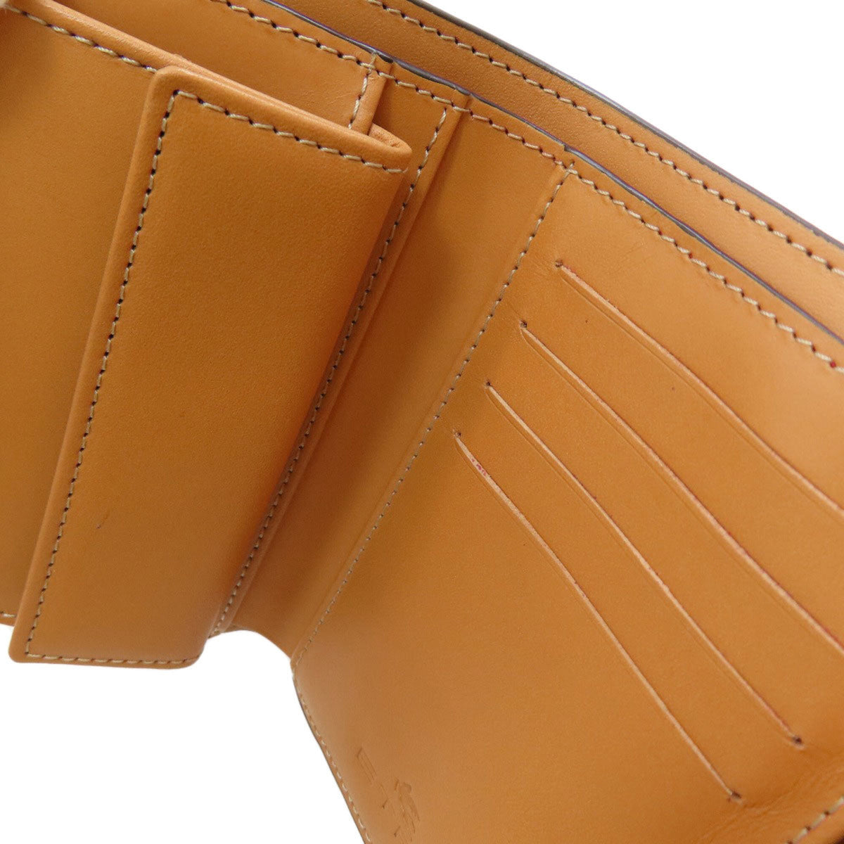 Etro Brown Pvc Wallet (Bi-Fold) (Pre-Owned)