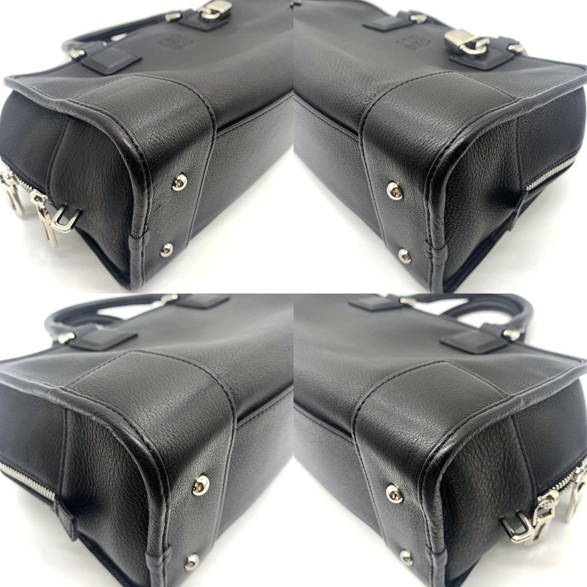 Loewe Black Leather Handbag (Pre-Owned)