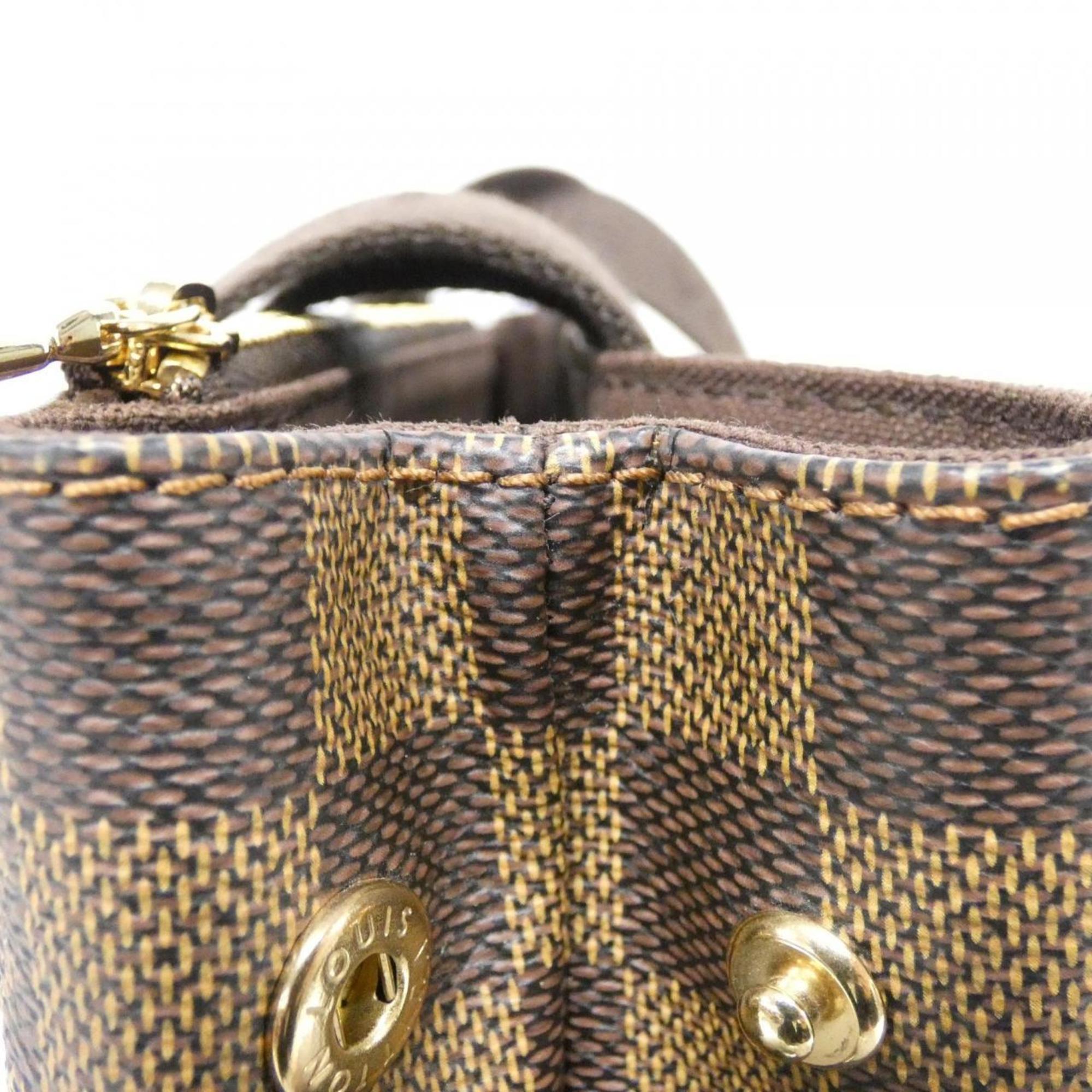 Louis Vuitton Brown Coated Canvas Handbag (Pre-Owned)