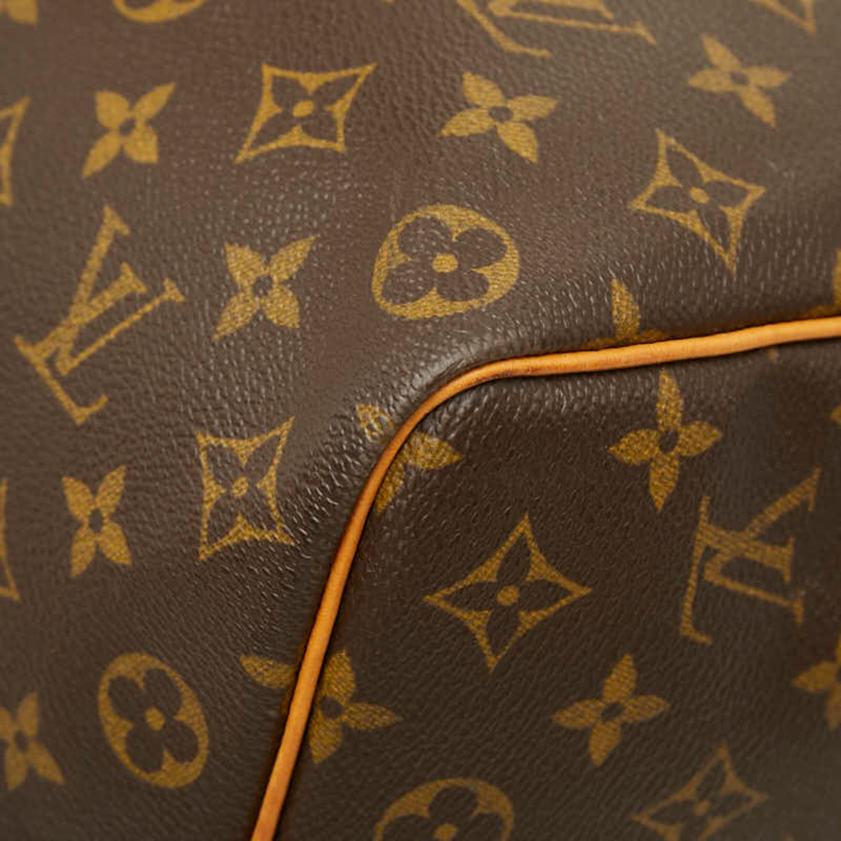 Louis Vuitton Monogram Brown Pvc Leather Boston Bag Shoulder Bag (Pre-Owned)