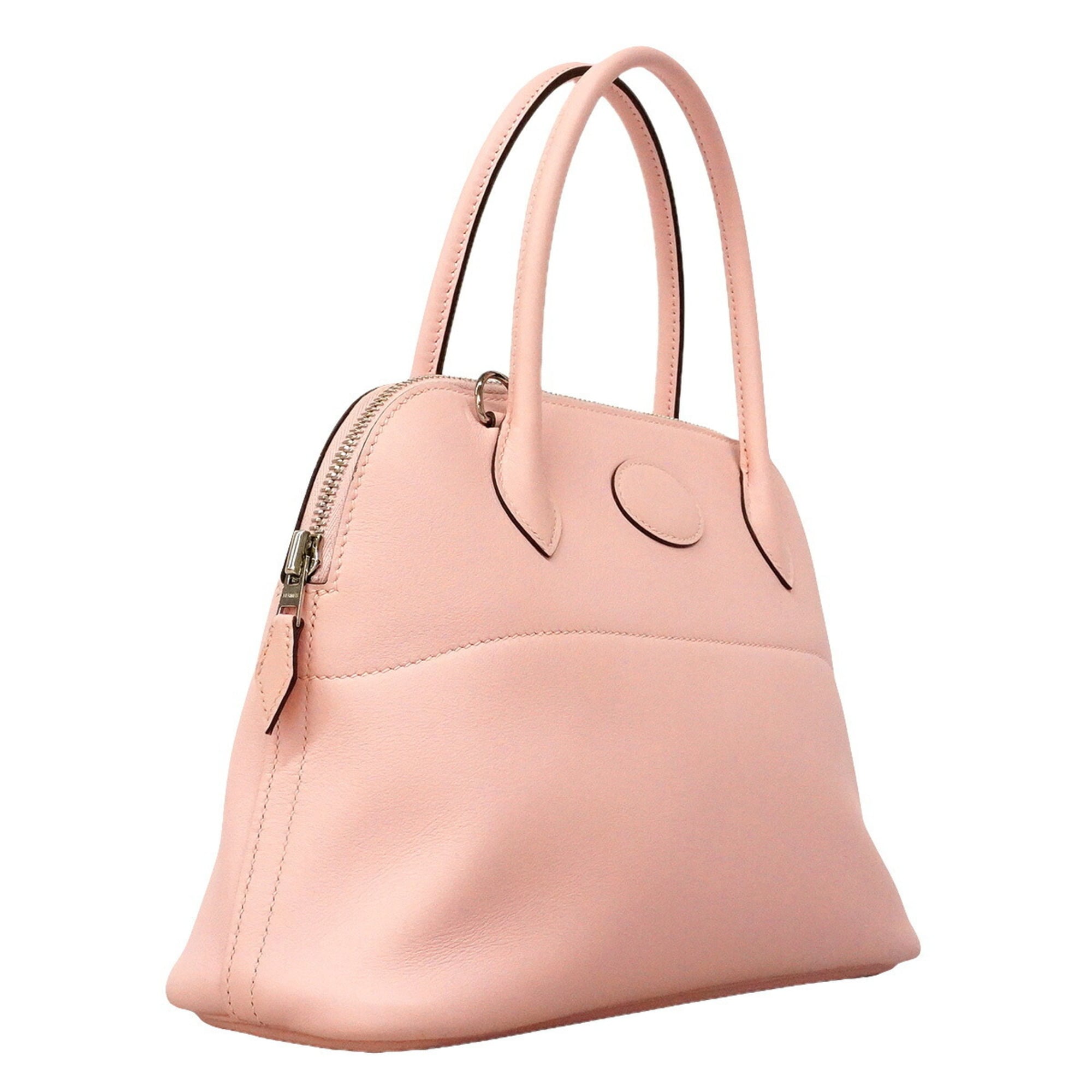 Hermes Rose Sakura Swift Leather Handbag (Pre-Owned)