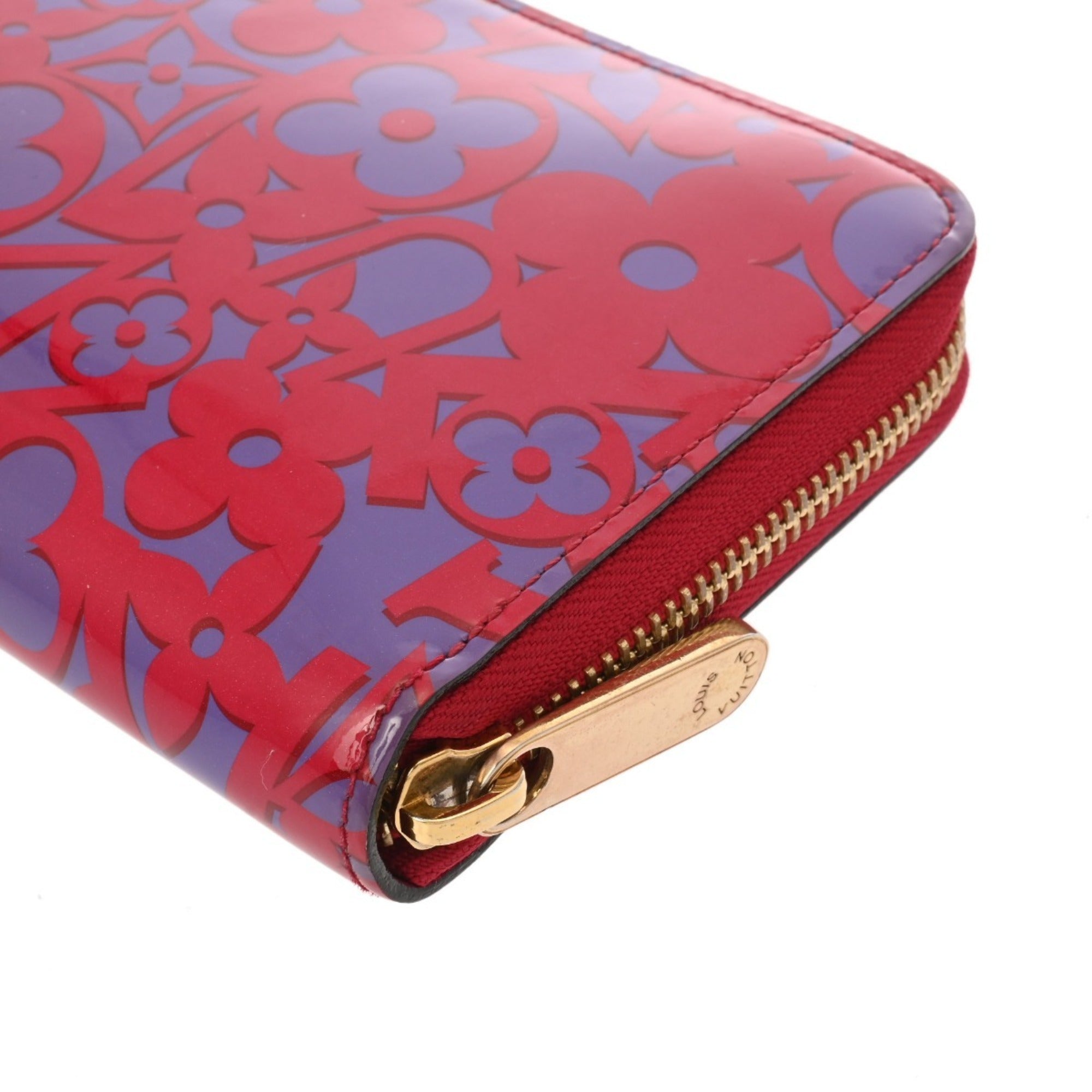 Louis Vuitton Indian Rose Vernis Long Wallet (Bi-Fold) (Pre-Owned)