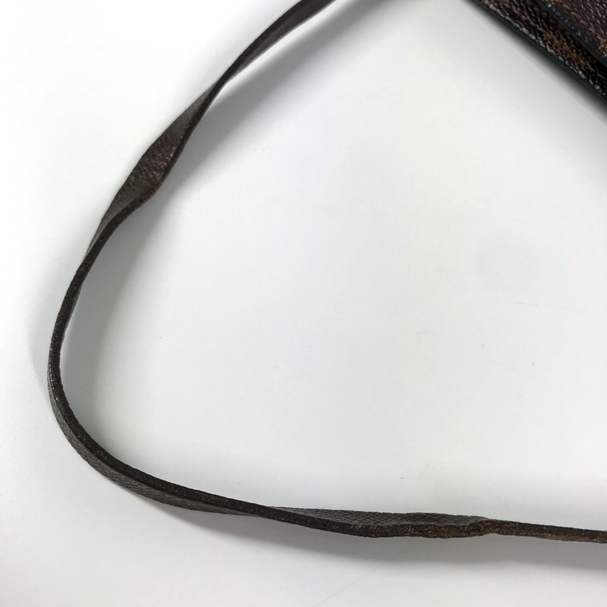 Louis Vuitton Damier Brown Ebene Damier Canvas Handbag Shoulder Bag (Pre-Owned)