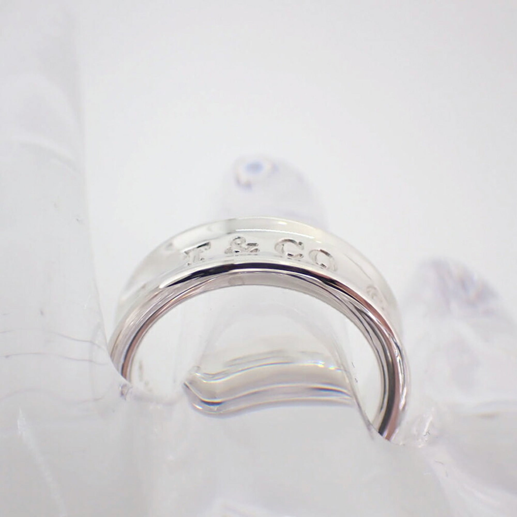 Tiffany Sterling Silver 925 Band Ring (Pre-Owned)