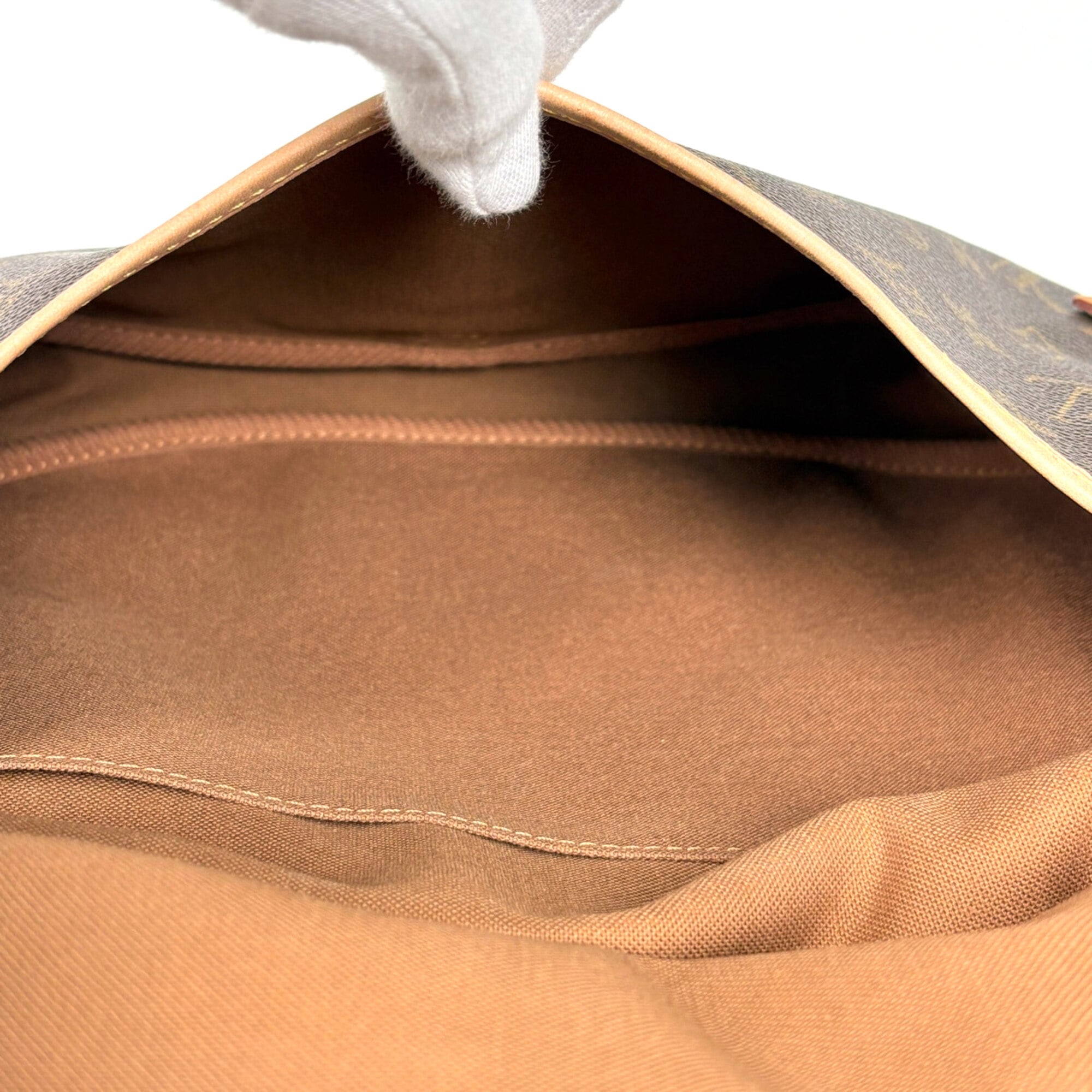 Louis Vuitton Brown Monogram Shoulder Bag (Pre-Owned)