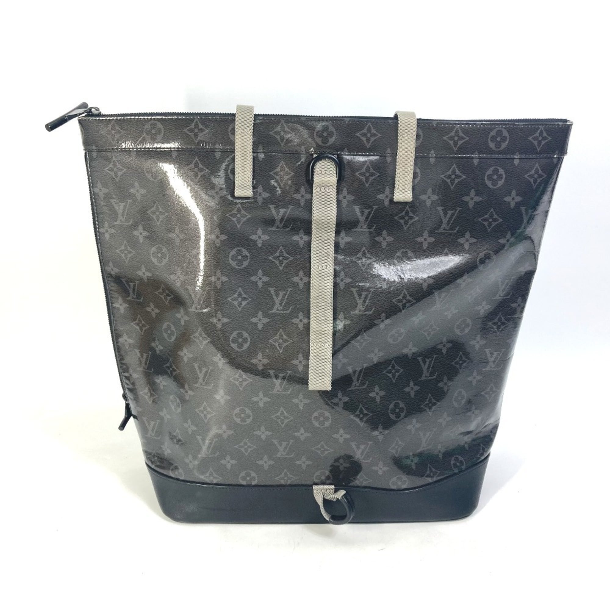 Louis Vuitton Black Monogram Eclipse Monogram Eclipse Backpack Handbag Tote Bag (Pre-Owned)