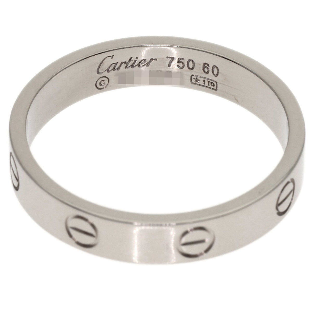 Cartier White Gold (18K) Band Ring (Pre-Owned)