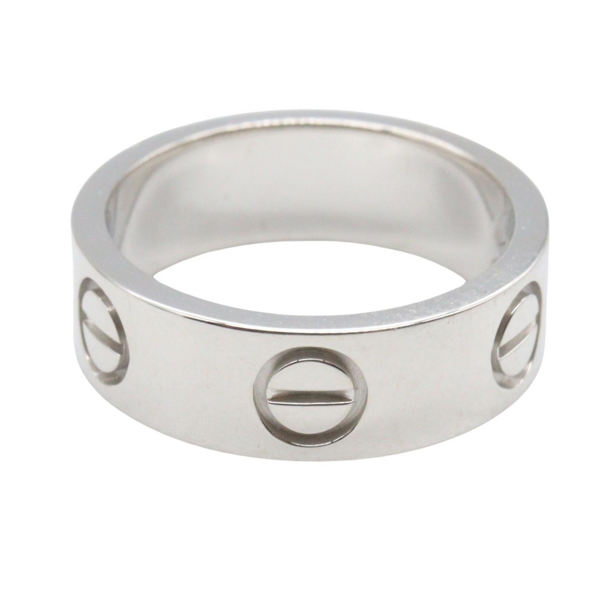 Cartier Silver White Gold (18K) Band Ring (Pre-Owned)