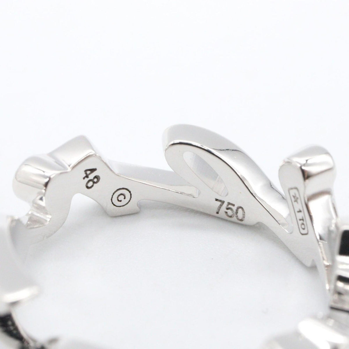Cartier White Gold White Gold (18K) Band Ring (Pre-Owned)