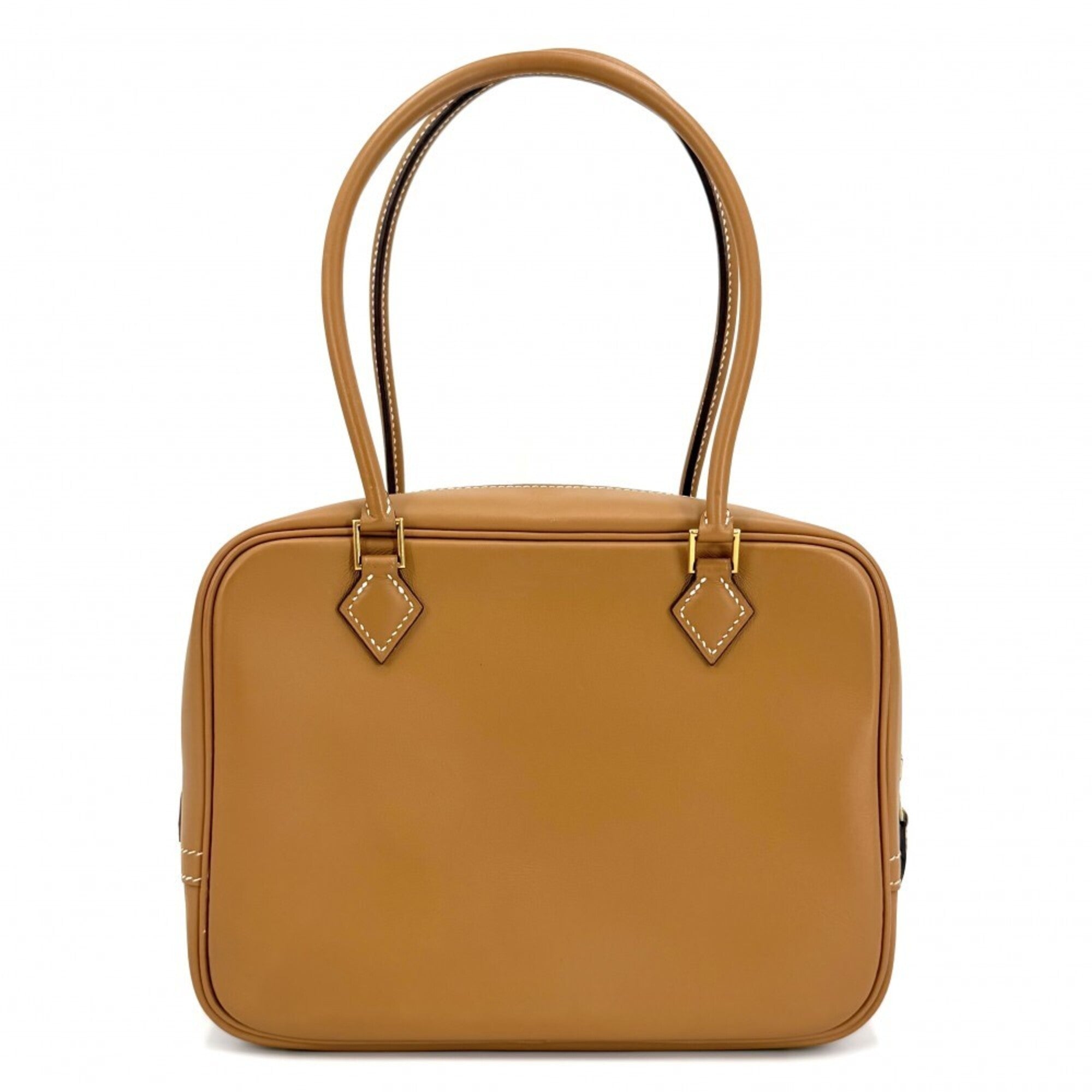 Hermes Brown Leather Handbag (Pre-Owned)