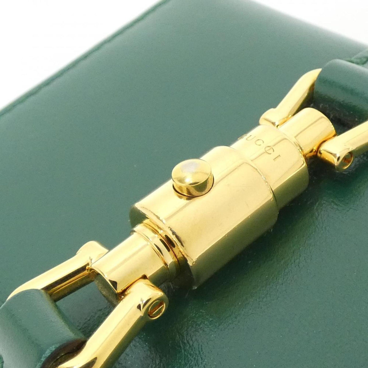 Gucci Emerald Green Leather Wallet (Bi-Fold) (Pre-Owned)