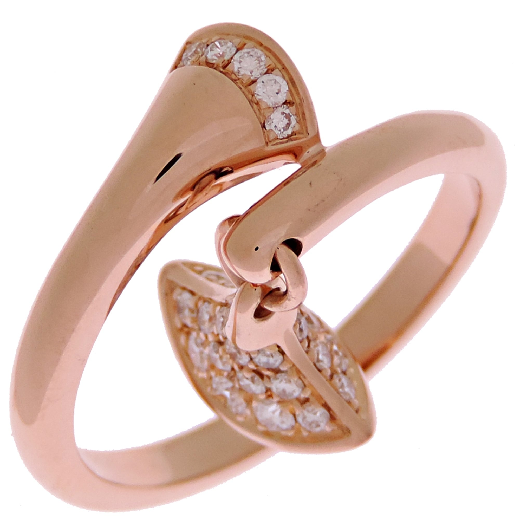 Bvlgari Pink Gold (18K) Band Ring (Pre-Owned)