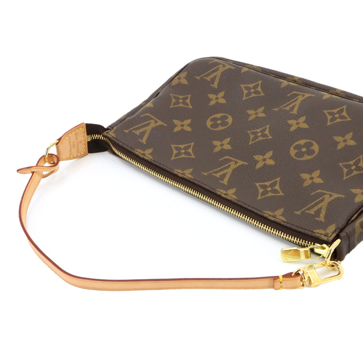 Louis Vuitton Brown Monogram Monogram Handbag Pochette (Pre-Owned)