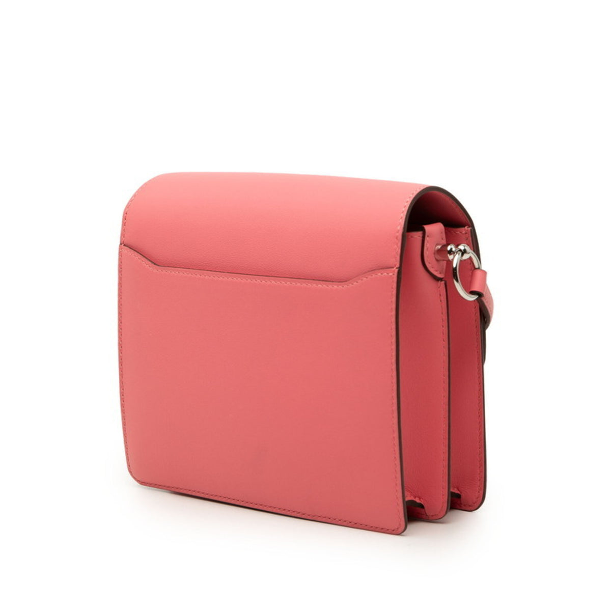 Hermes Pink Rose Azalee Swift Leather Shoulder Bag (Pre-Owned)