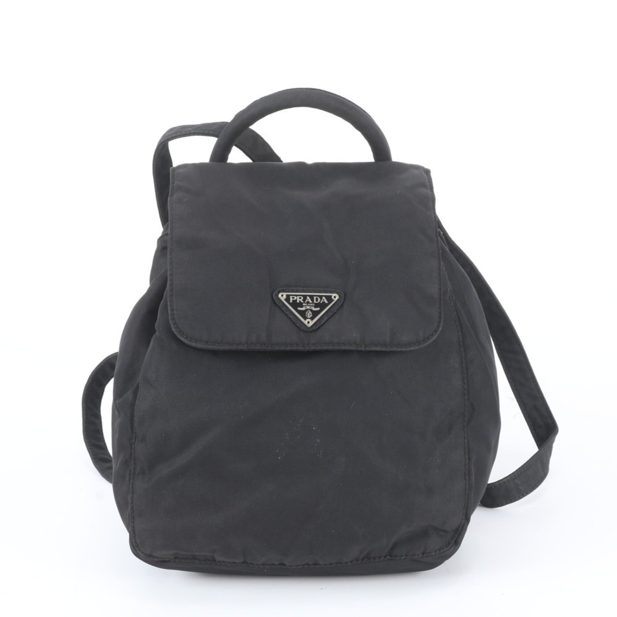 Prada Black Backpack Shoulder Bag (Pre-Owned)