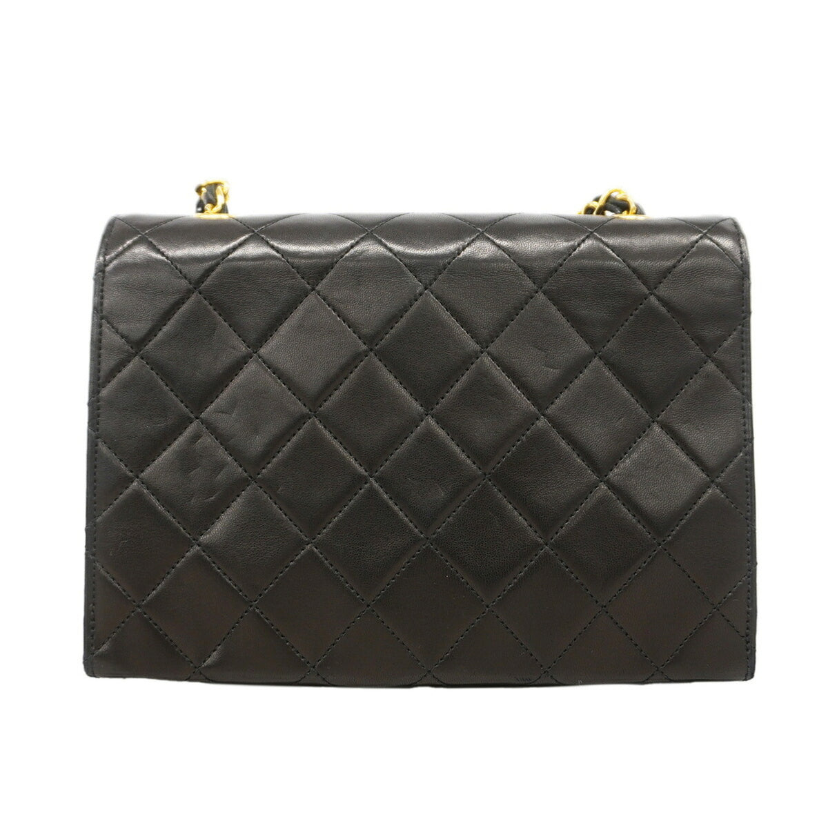 Chanel Black Leather Shoulder Bag (Pre-Owned)