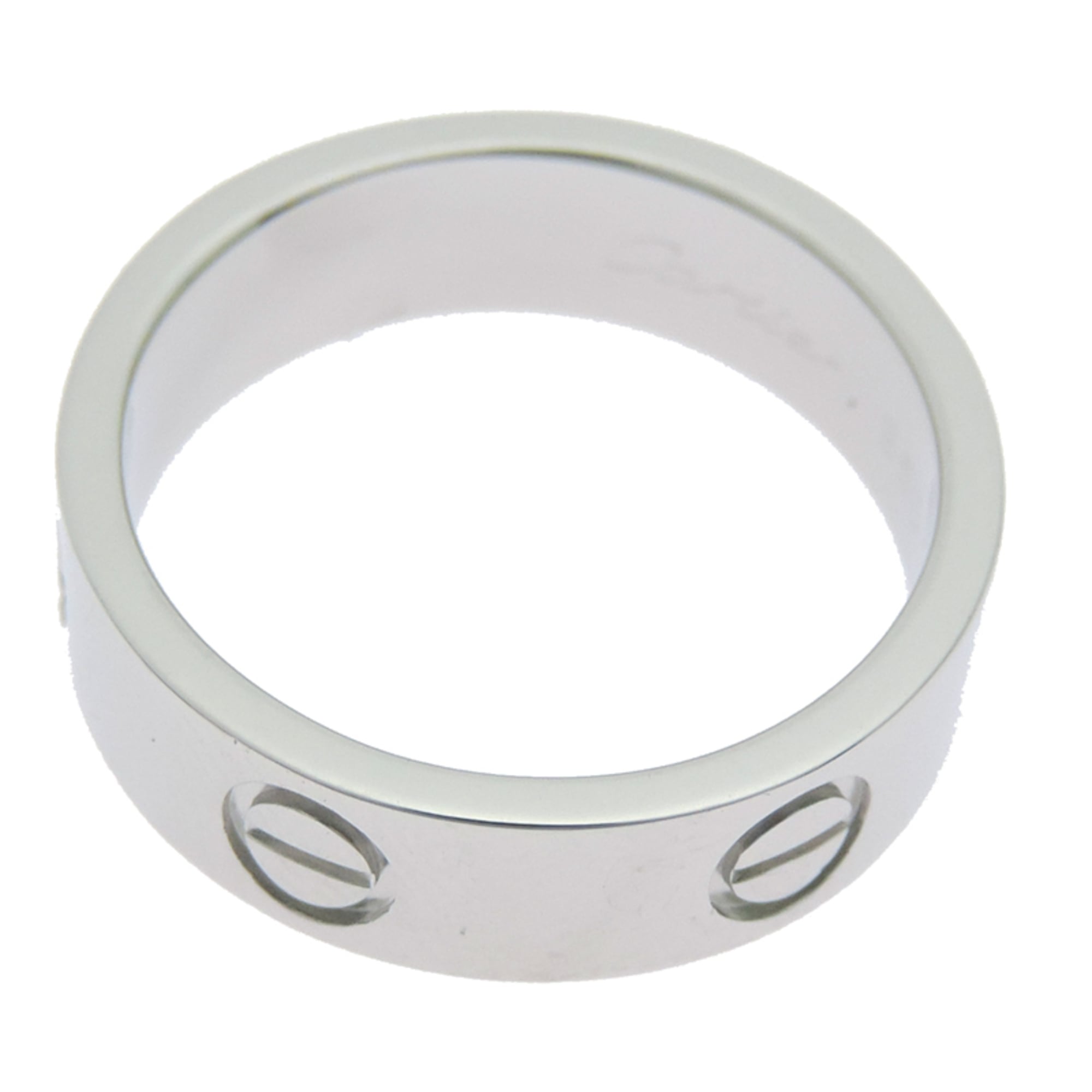 Cartier Platinum 950 Band Ring (Pre-Owned)