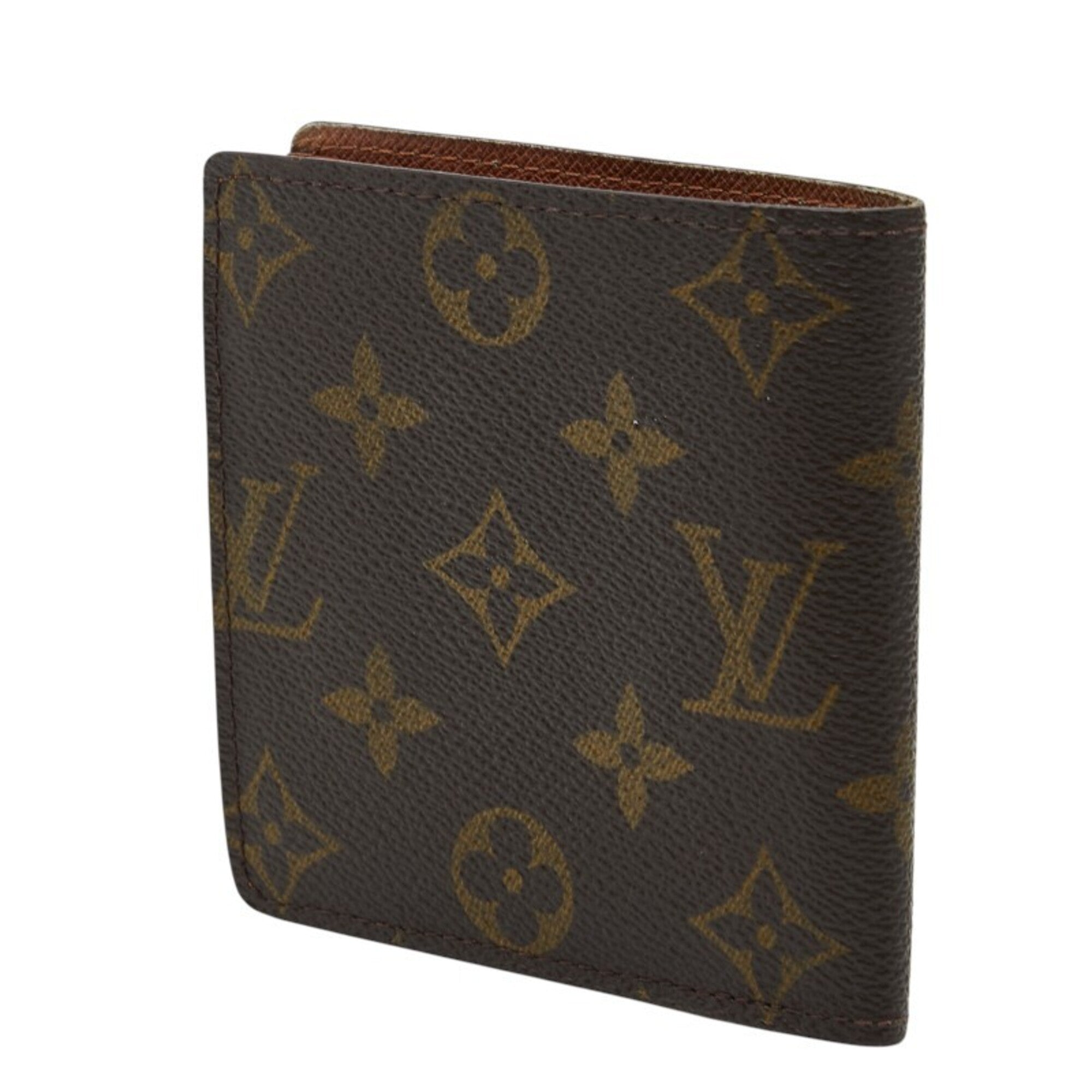 Louis Vuitton Brown Pvc Leather Wallet (Bi-Fold) (Pre-Owned)