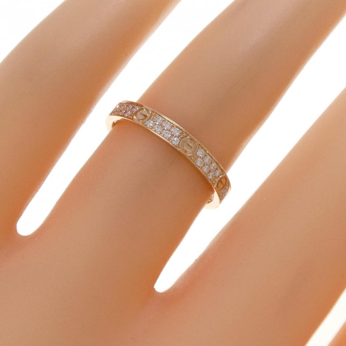 Cartier Pink Gold (18K) Band Ring (Pre-Owned)