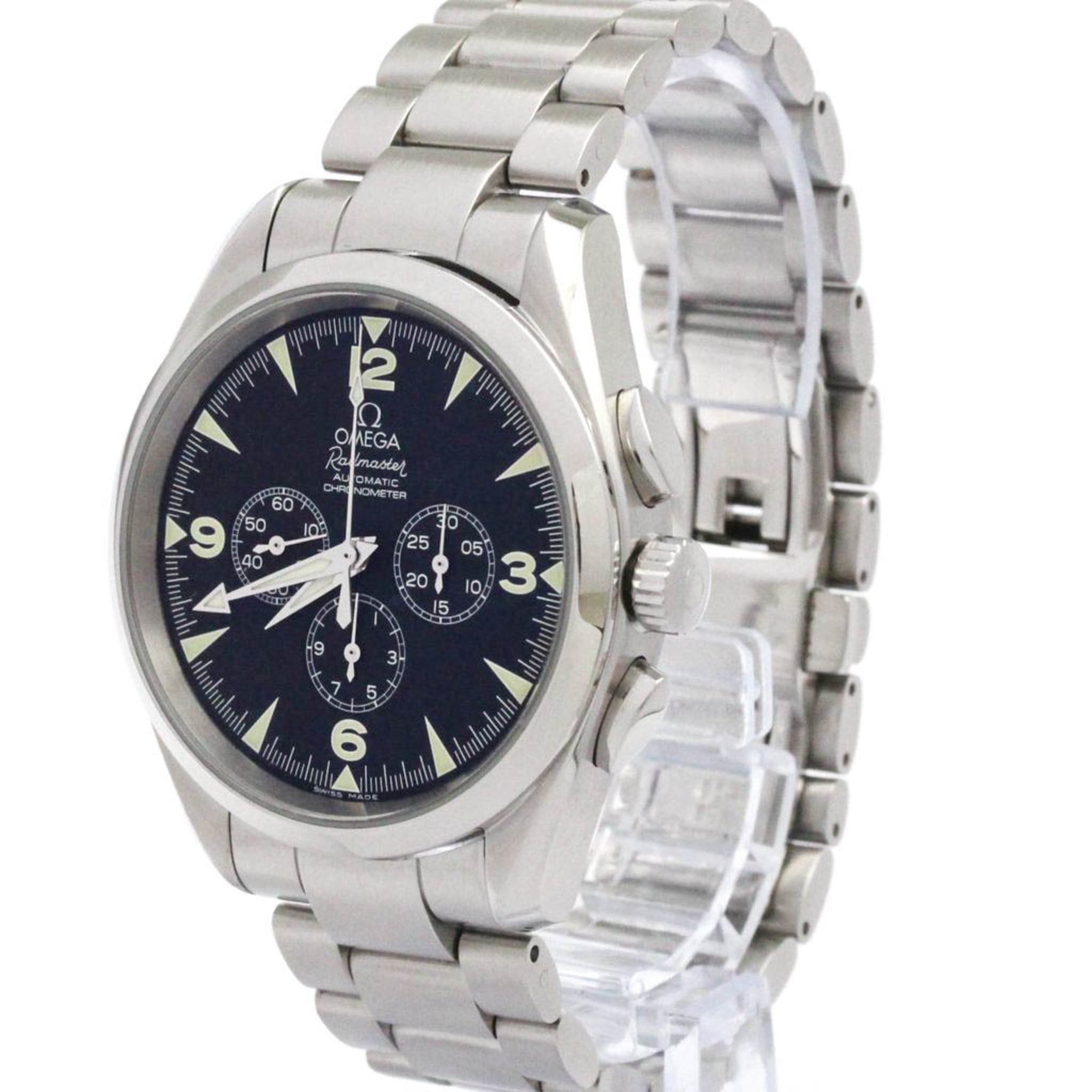 Omega Seamaster Railmaster 150M Co-Axial Chronometer Automatic Watch Stainless Steel Watch (Pre-Owned)