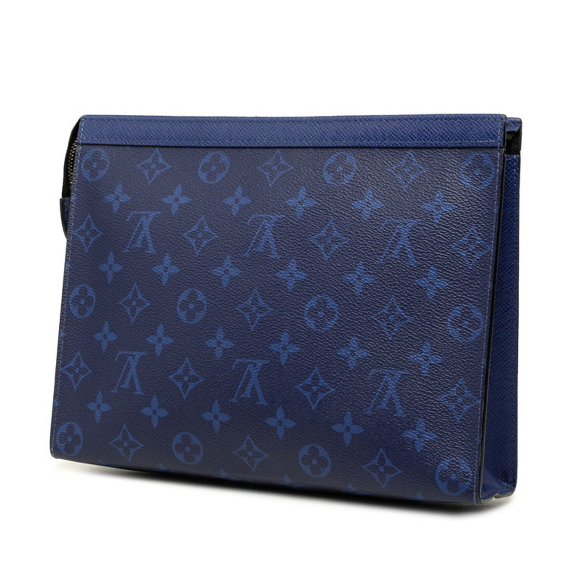Louis Vuitton Cobalt Taigarama Clutch Bag Pochette (Pre-Owned)