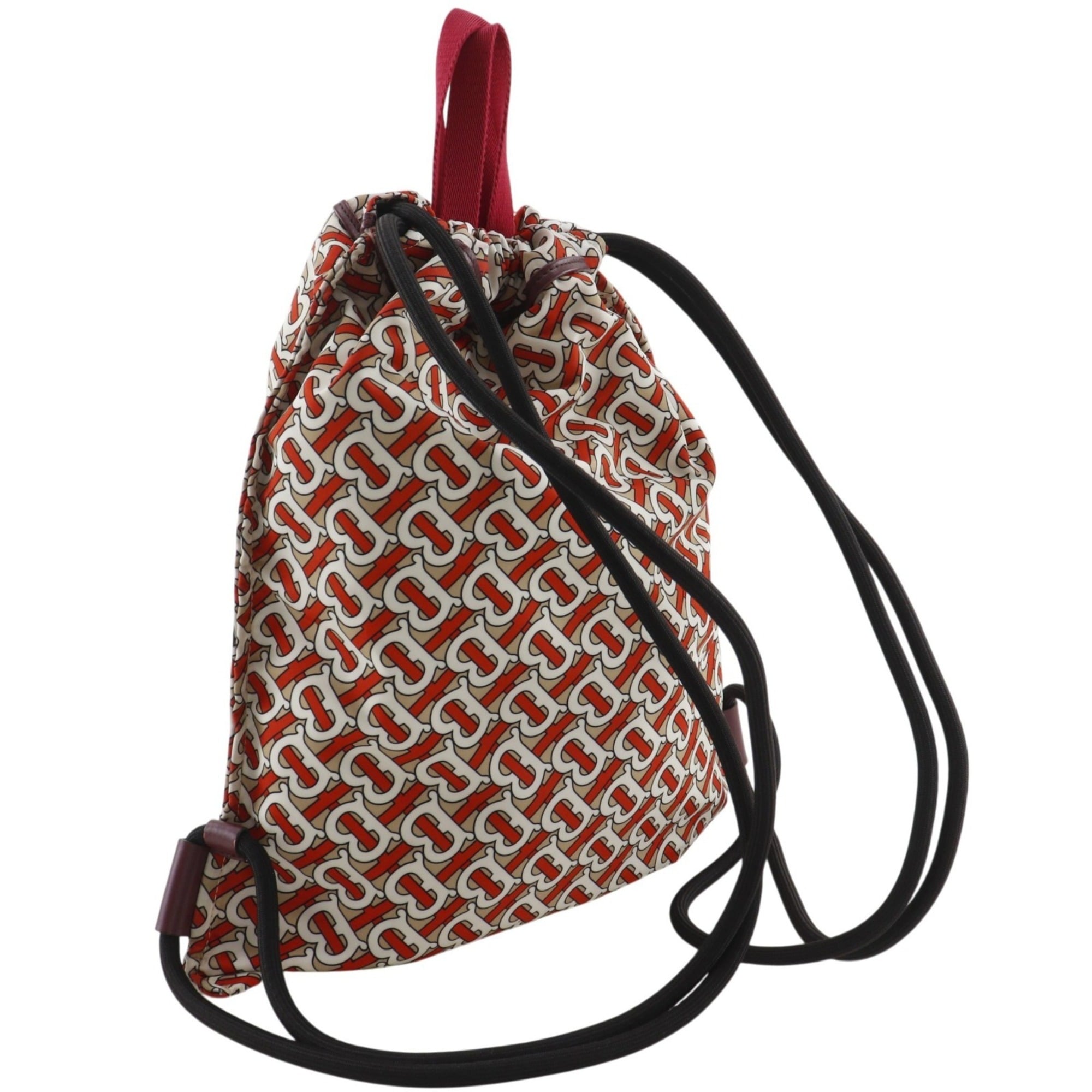 Burberry Orange Nylon Backpack (Pre-Owned)