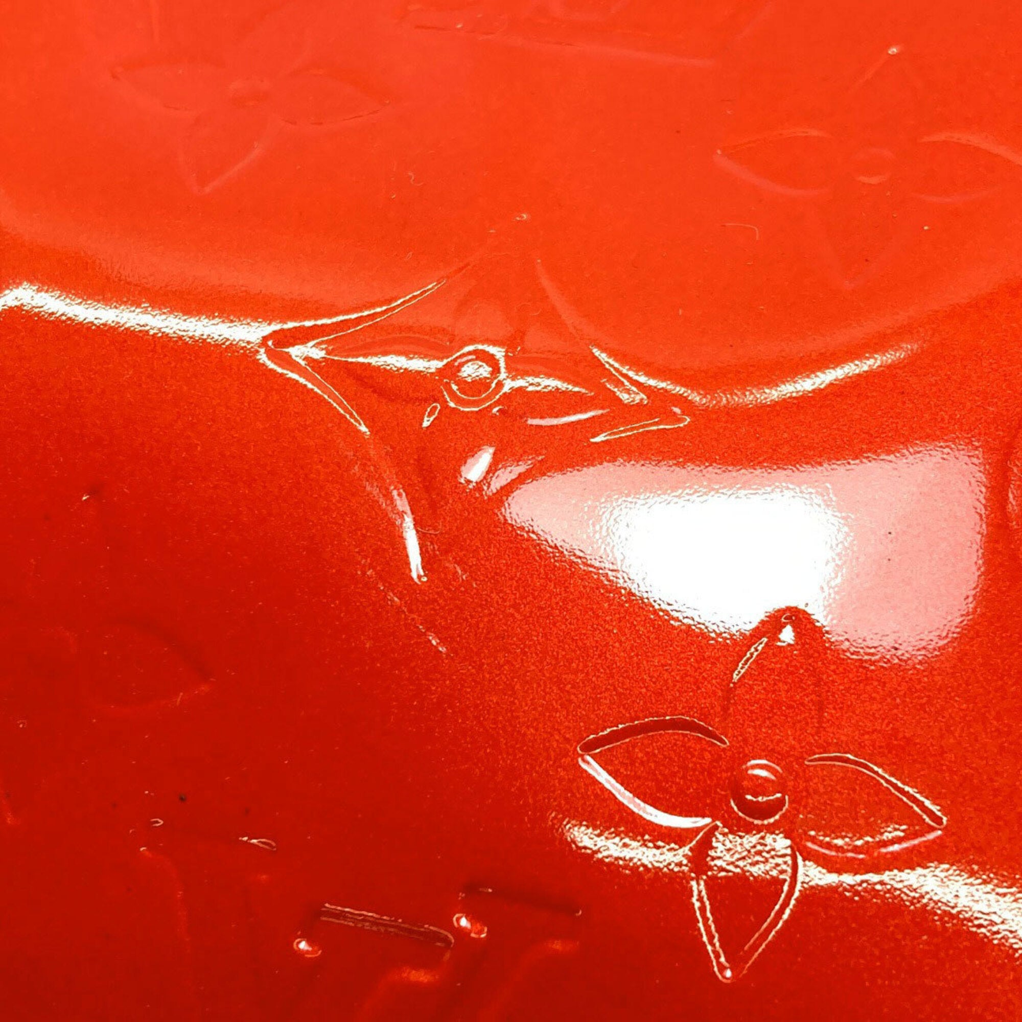 Louis Vuitton Vernis Red Color Vernis Handbag (Pre-Owned)