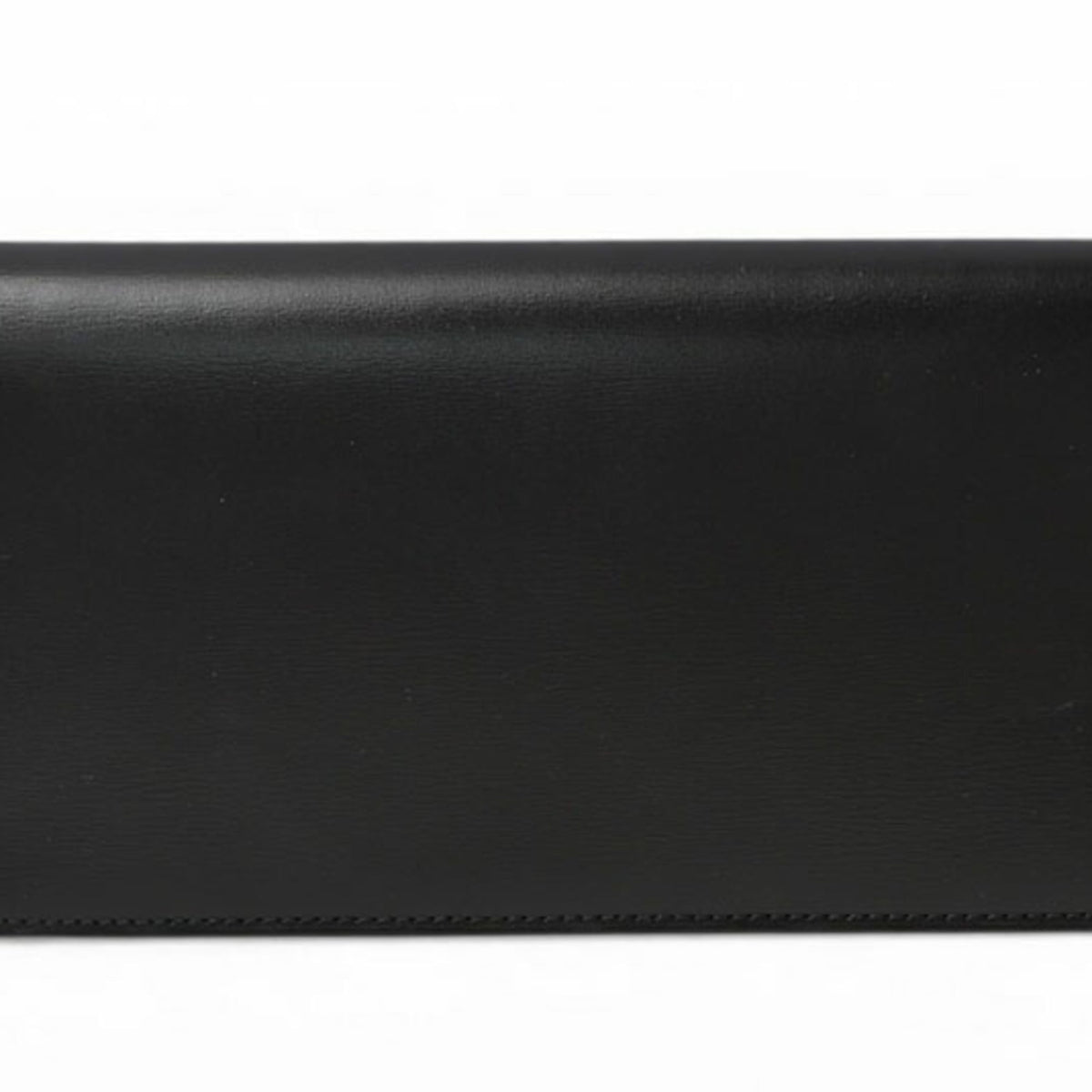 Cartier Pasha Black Leather Long Wallet (Bi-Fold) (Pre-Owned)