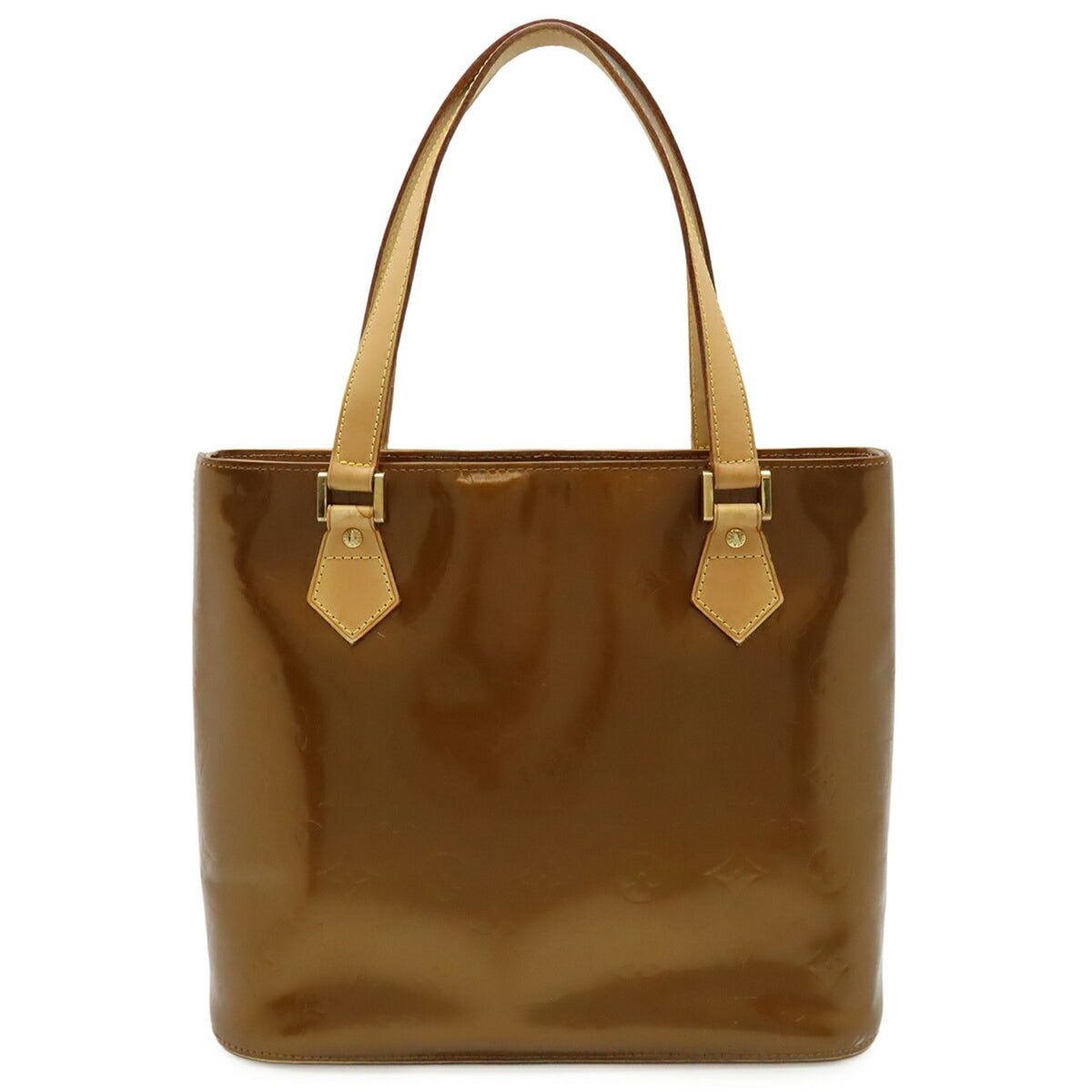 Louis Vuitton Monogram Vernis Bronze Shoulder Bag Tote Bag (Pre-Owned)