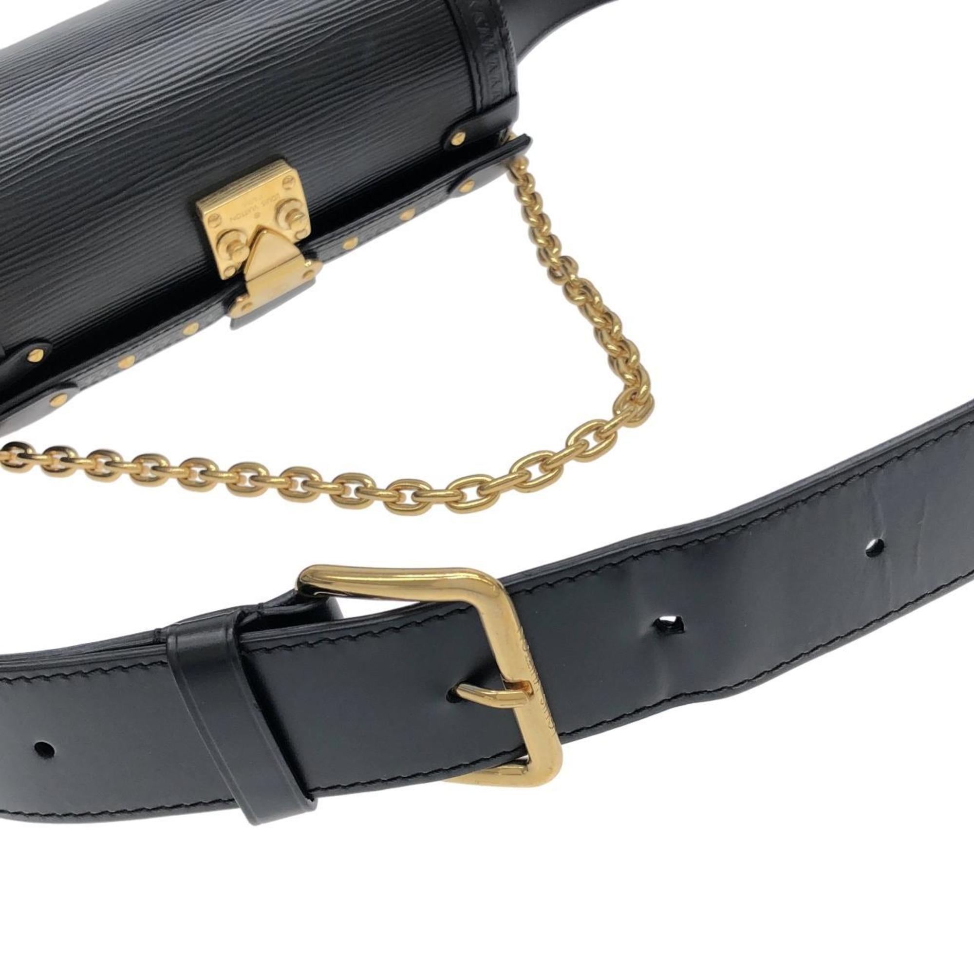 Louis Vuitton Epi Black Leather Shoulder Bag (Pre-Owned)