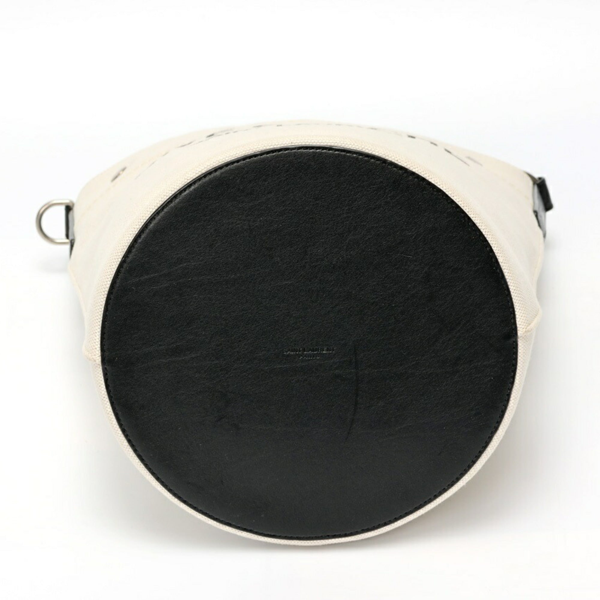 Saint Laurent Black Canvas Shoulder Bag (Pre-Owned)