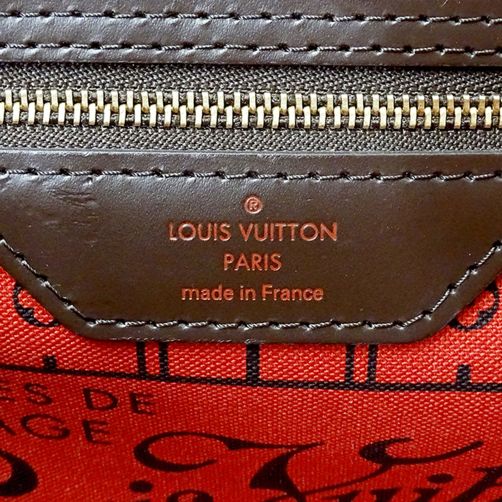 Louis Vuitton Brown Damier Canvas Damier Canvas Handbag Tote Bag (Pre-Owned)