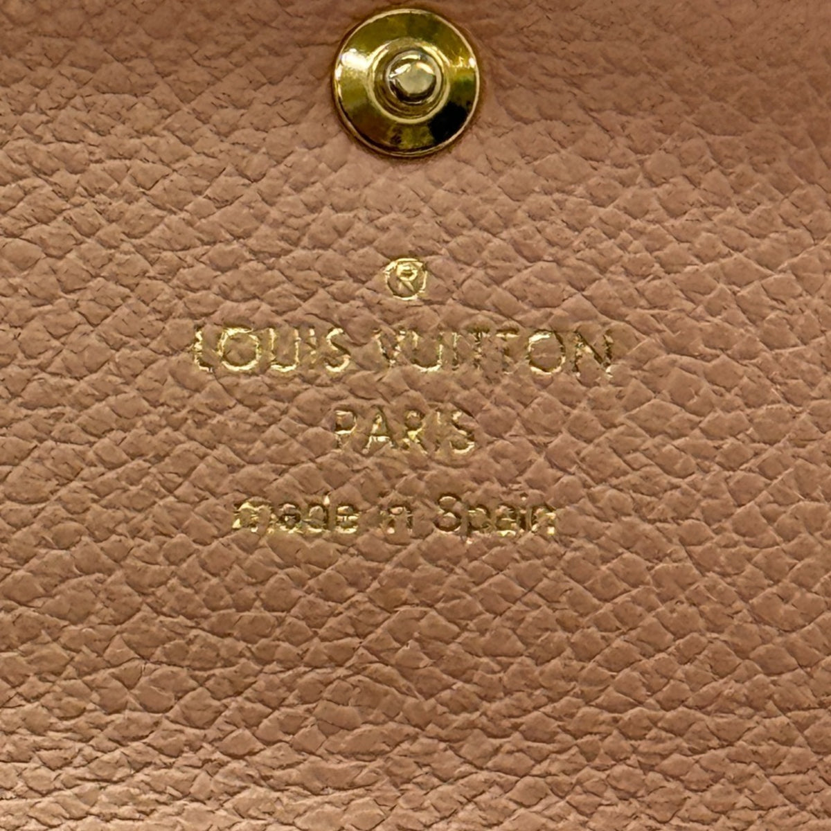 Louis Vuitton Monogram Empreinte Pink Leather Wallet (Bi-Fold) (Pre-Owned)