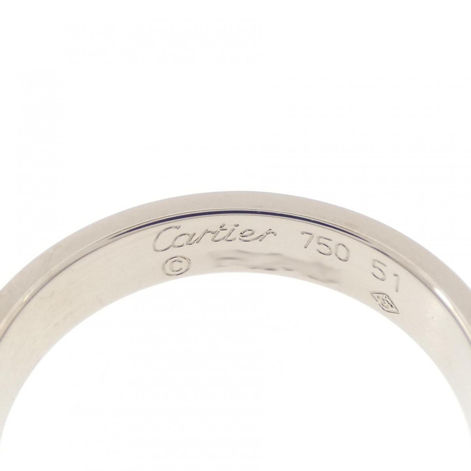 Cartier White Gold (18K) Band Ring (Pre-Owned)