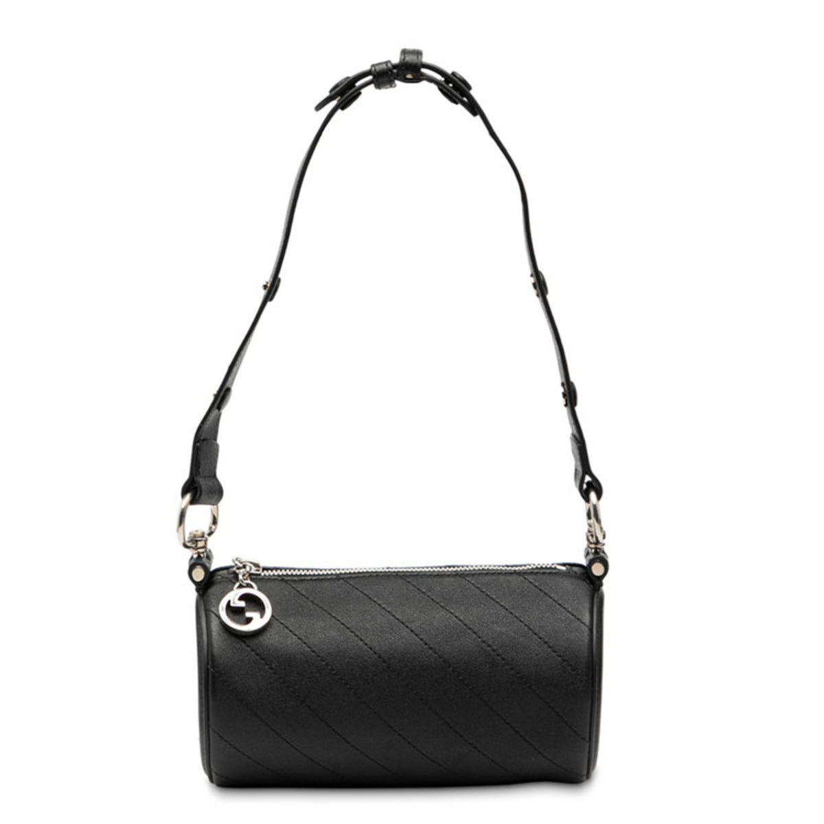 Gucci Black Leather Shoulder Bag (Pre-Owned)