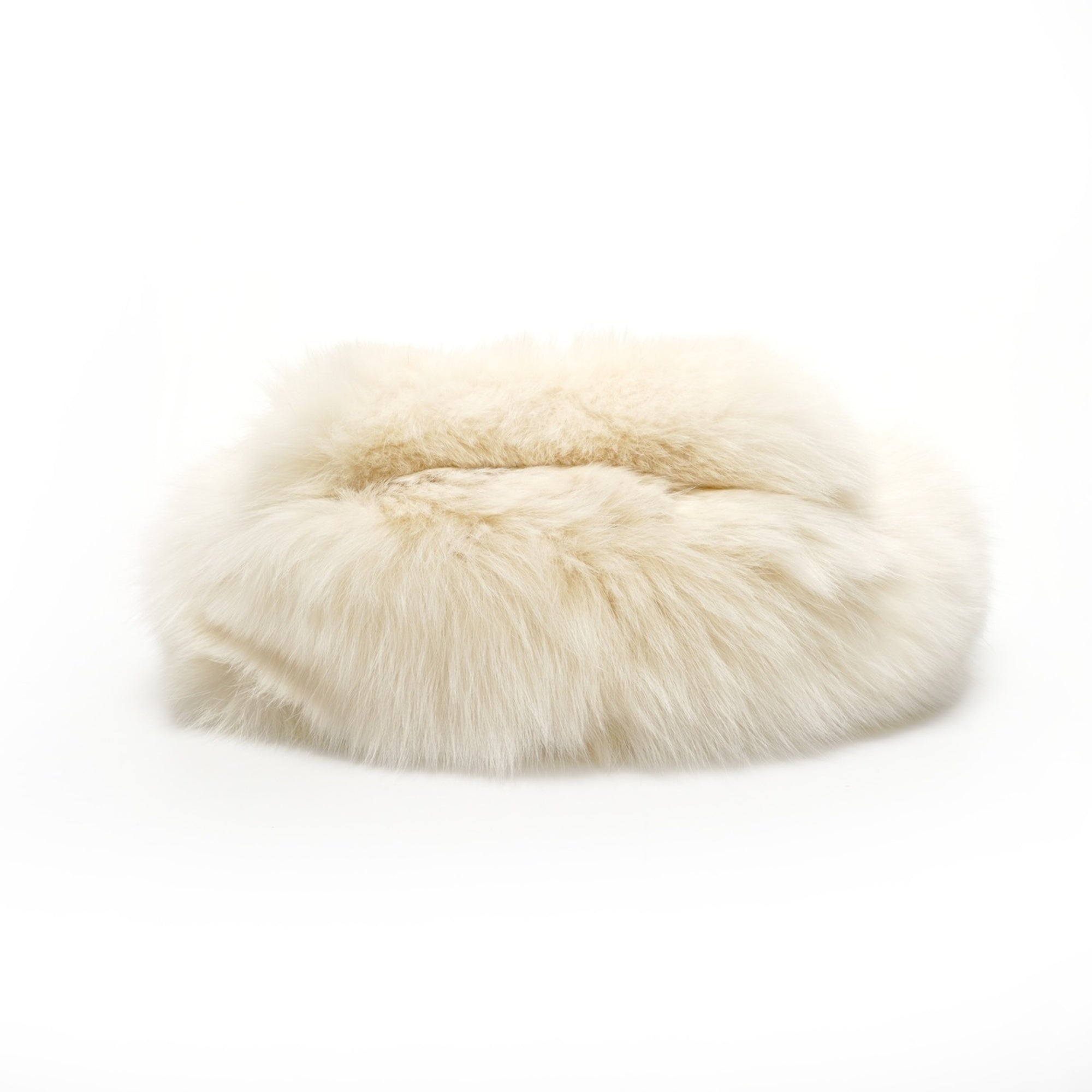 Fendi Ivory Fur Shoulder Bag (Pre-Owned)