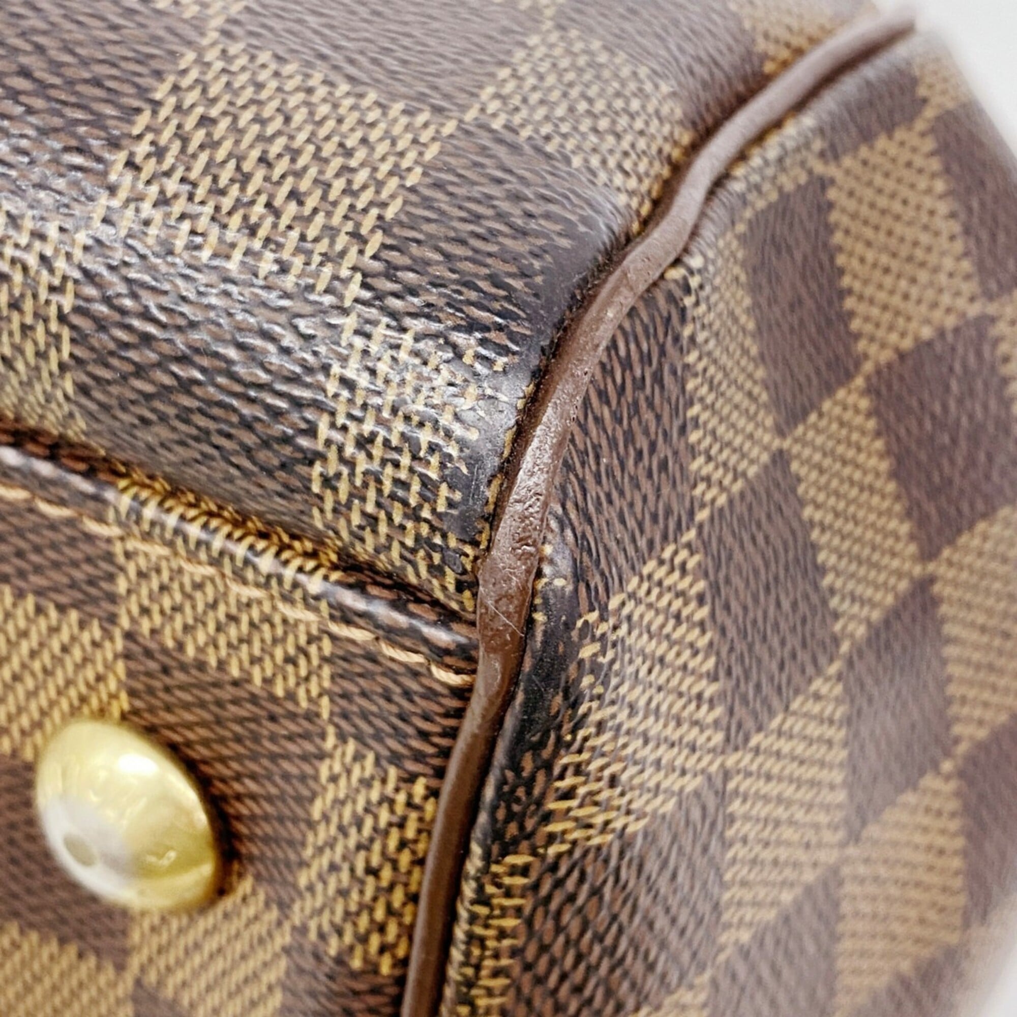 Louis Vuitton Ebene Handbag (Pre-Owned)