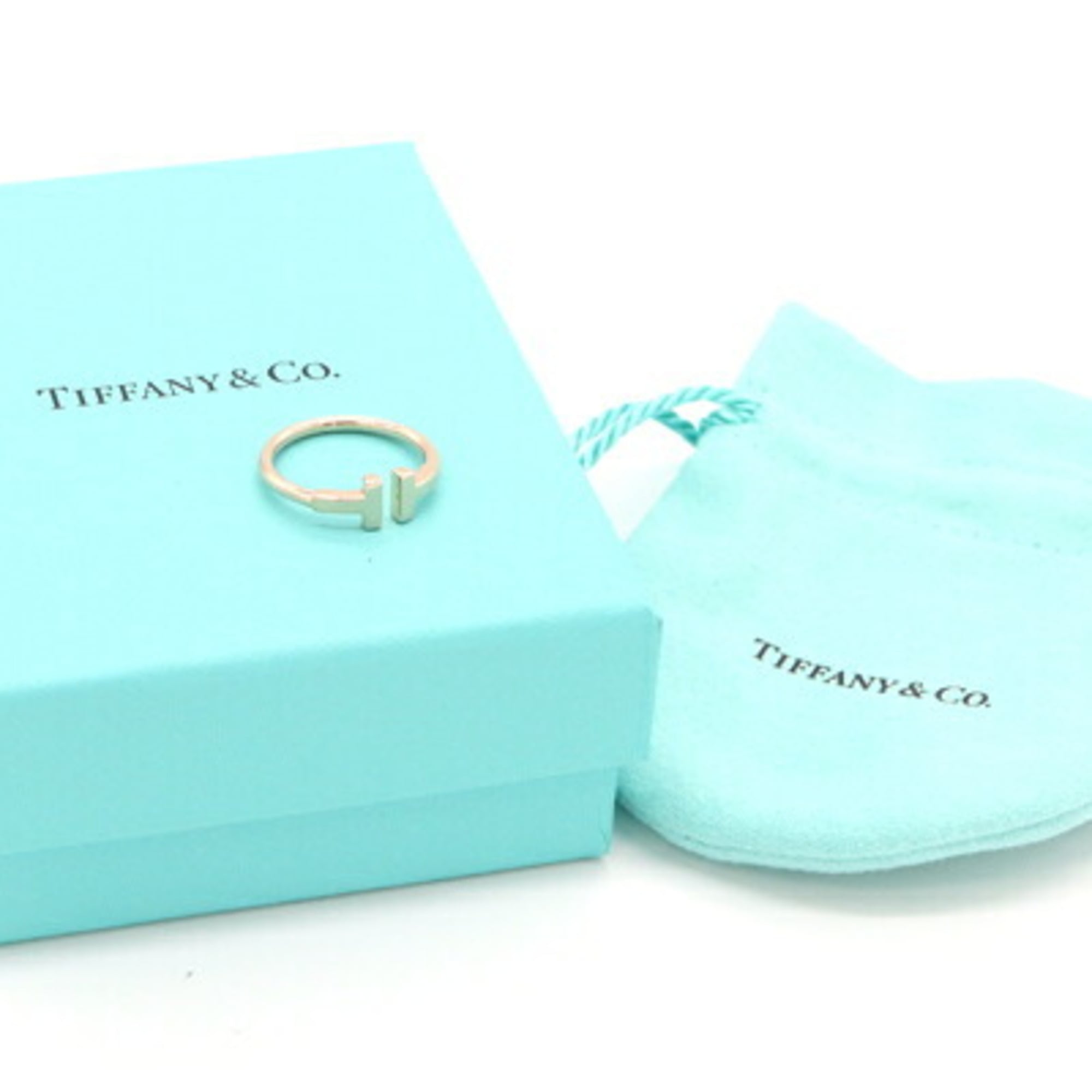Tiffany Rose Gold Band Ring (Pre-Owned)