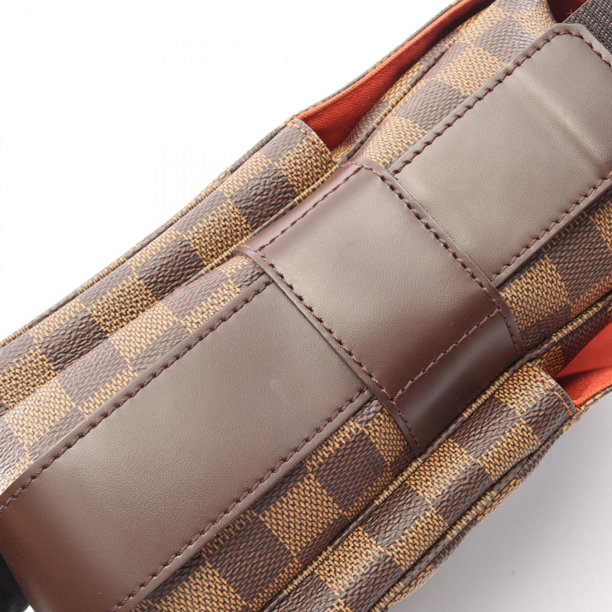 Louis Vuitton Brown Damier Canvas Coated Canvas Leather Shoulder Bag (Pre-Owned)