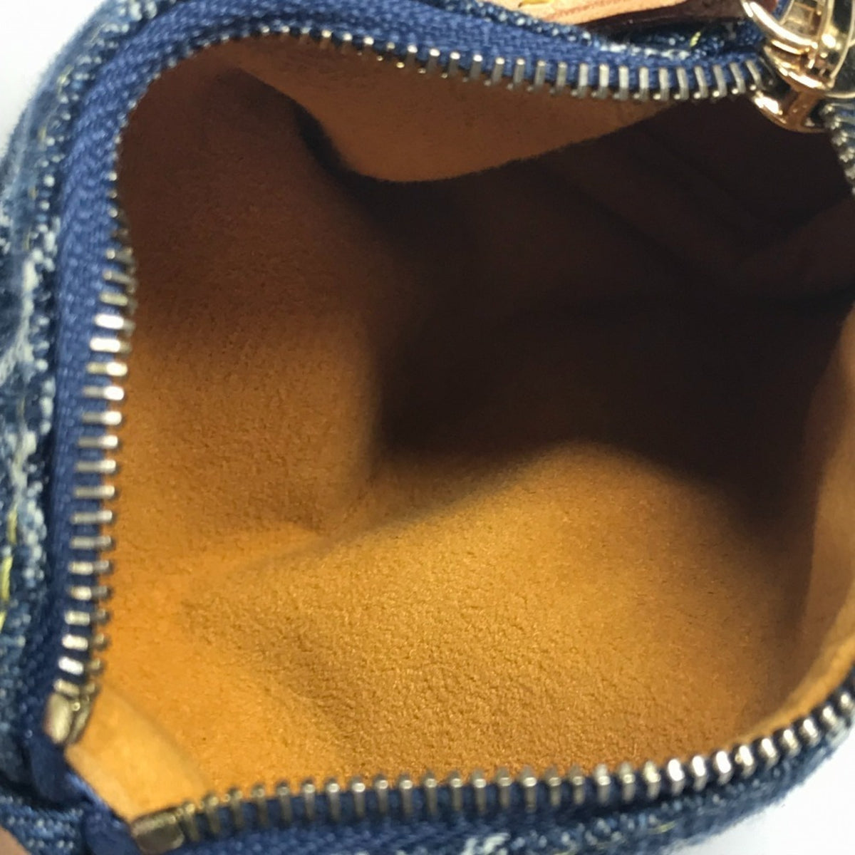 Louis Vuitton Monogram Denim Blue Monogram Denim Coin Purse/Coin Case (Pre-Owned)