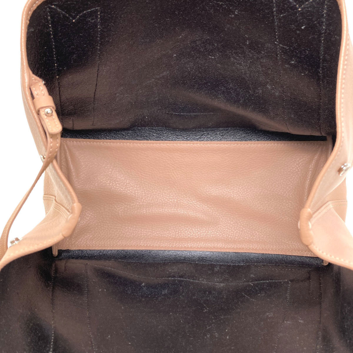 Balenciaga Brown Leather Handbag Pouch (Pre-Owned)