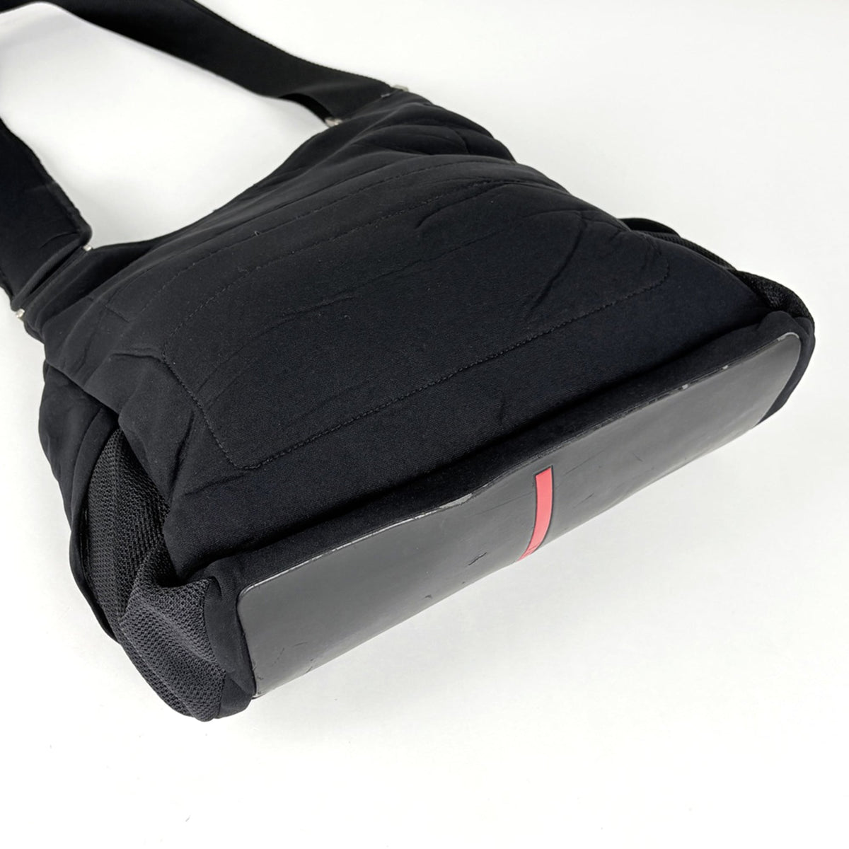 Prada Black Fabric Shoulder Bag (Pre-Owned)
