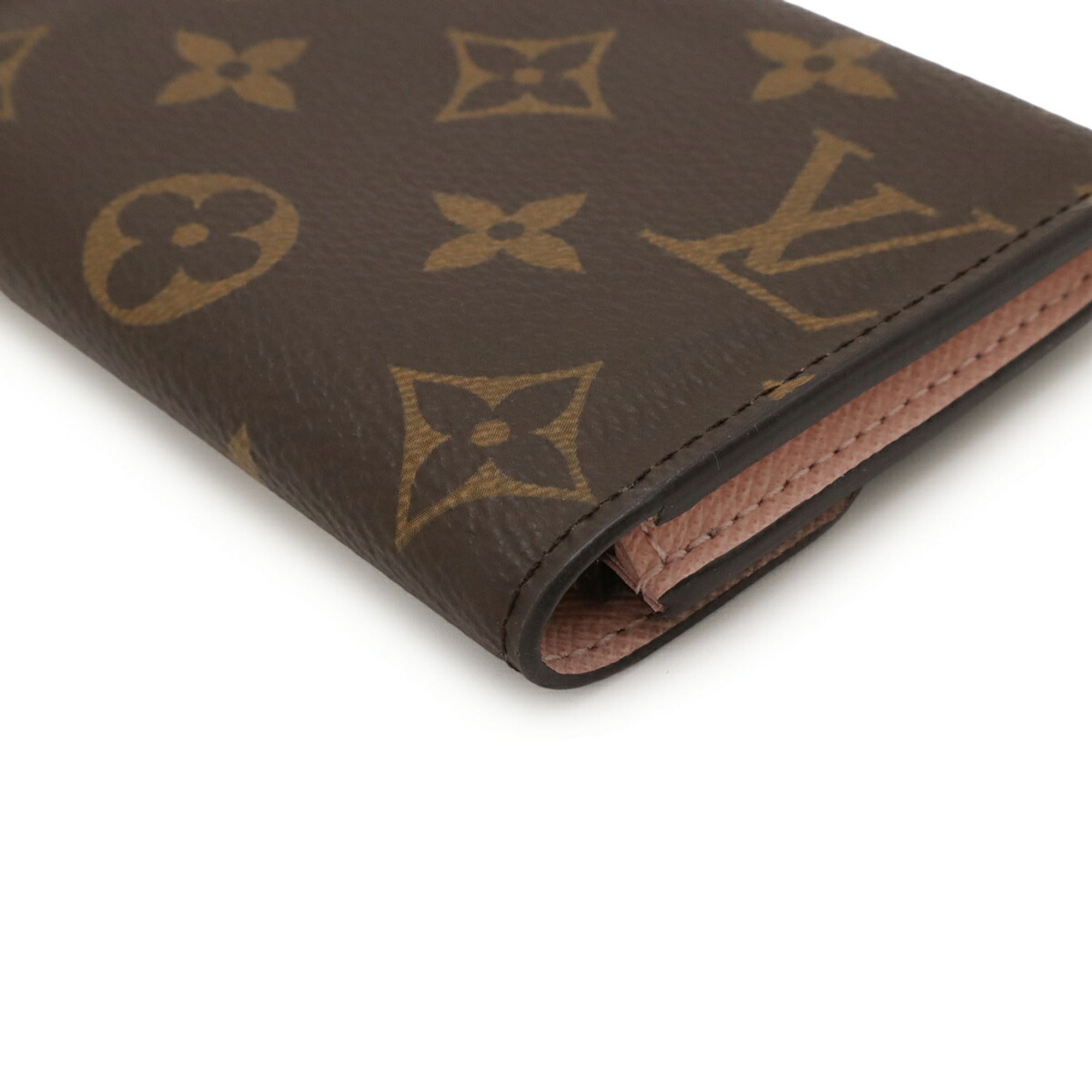 Louis Vuitton Monogram Rose Ballerine Monogram Coin Purse/Coin Case (Pre-Owned)