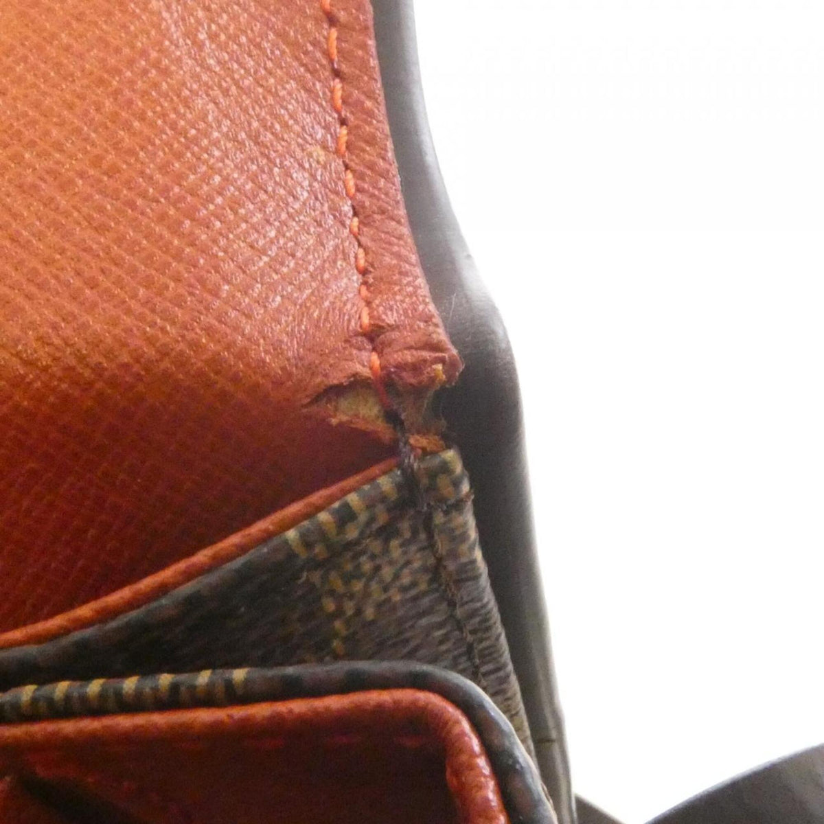 Louis Vuitton Ebene Coated Canvas Shoulder Bag (Pre-Owned)